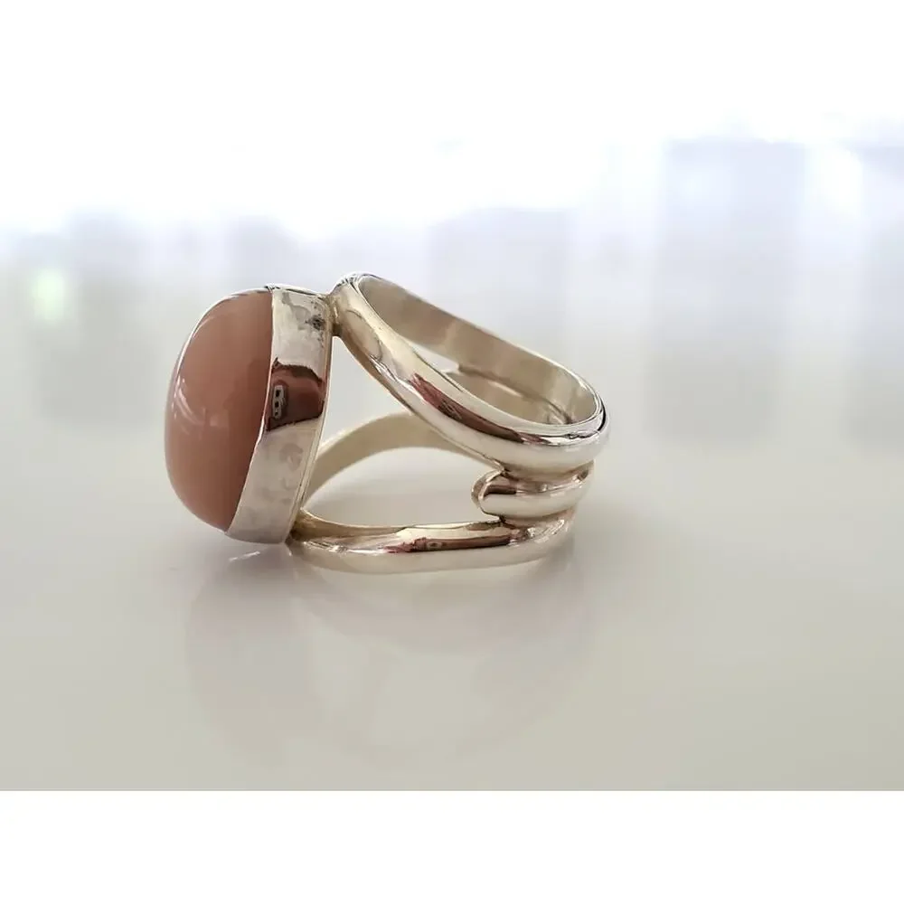 DTR Jay King Rose Quartz Sterling Silver Ring